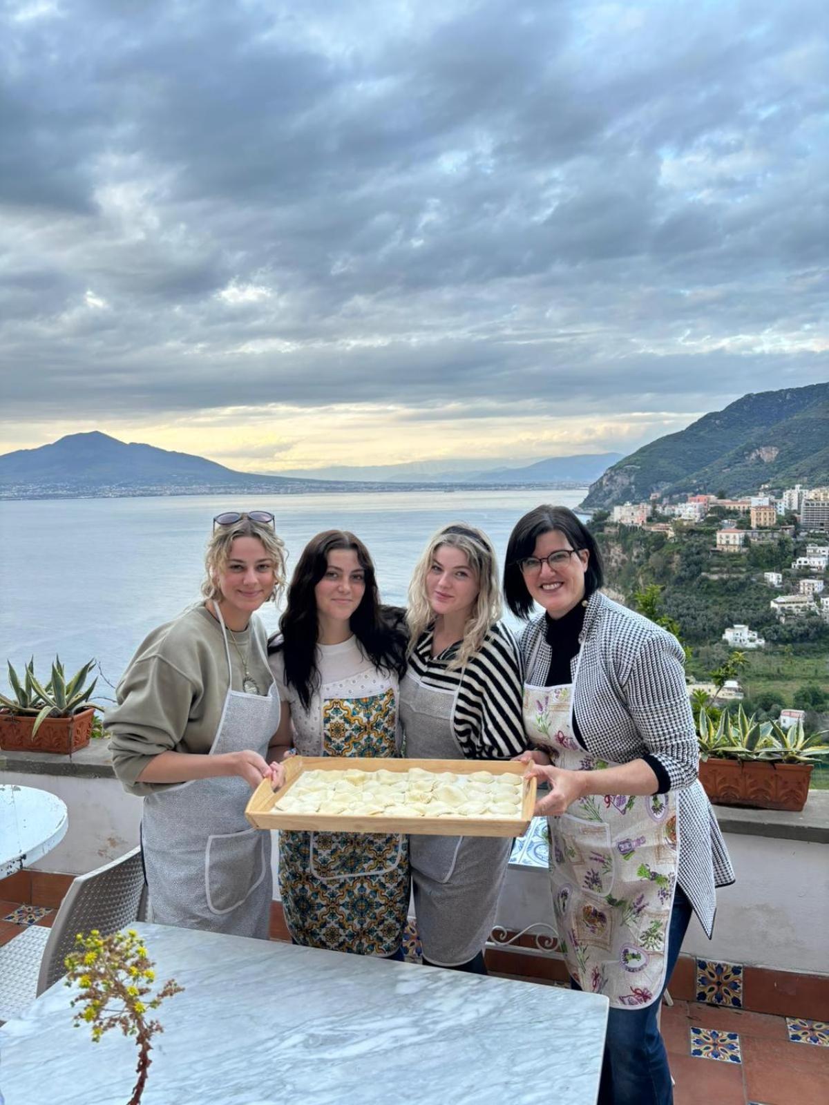 Ferienwohnung Dimora Del Conte Sorrento Coast Seaview Vico Equense Exterior foto