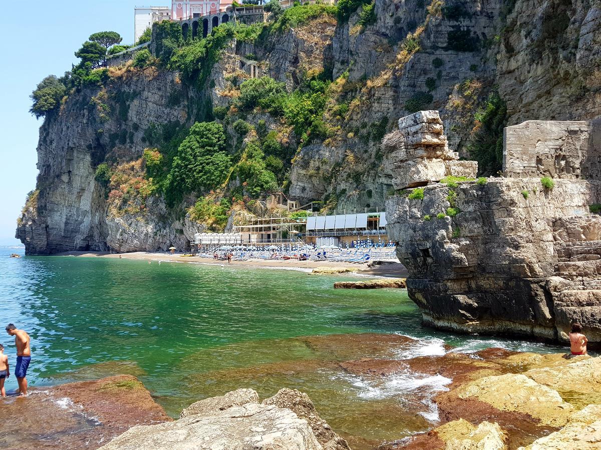 Ferienwohnung Dimora Del Conte Sorrento Coast Seaview Vico Equense Exterior foto