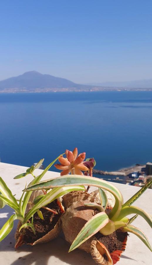 Ferienwohnung Dimora Del Conte Sorrento Coast Seaview Vico Equense Exterior foto